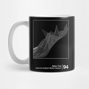 Aphex Twin - Selected Ambient Works Vol II / Minimalist Style Graphic Design Mug